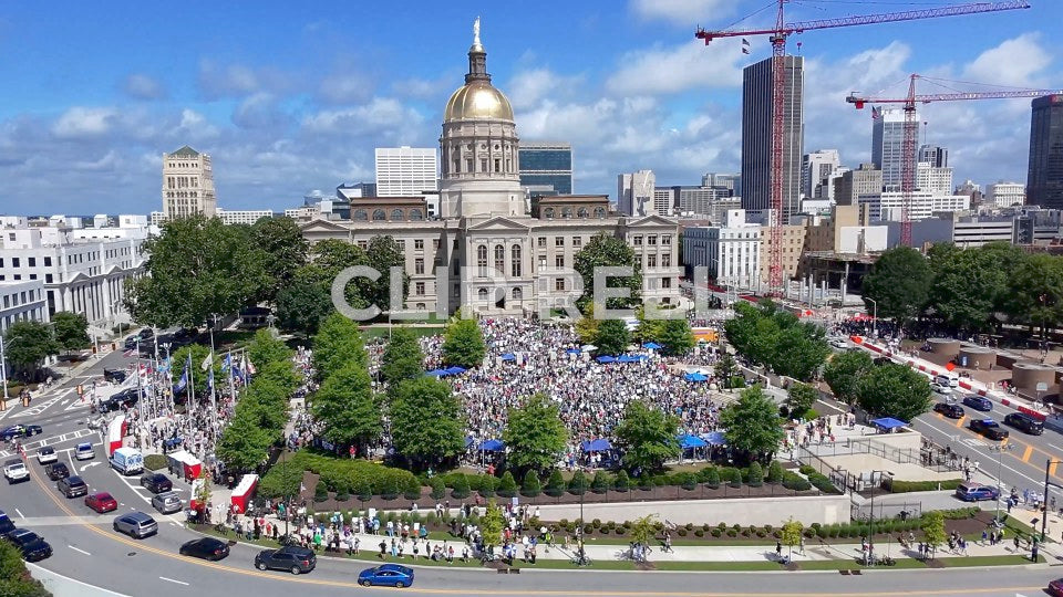 Atlanta, GA - No Kings Protest