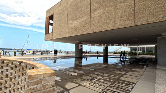 4k Still Frame - International African American Museum Charleston, SC exterior side