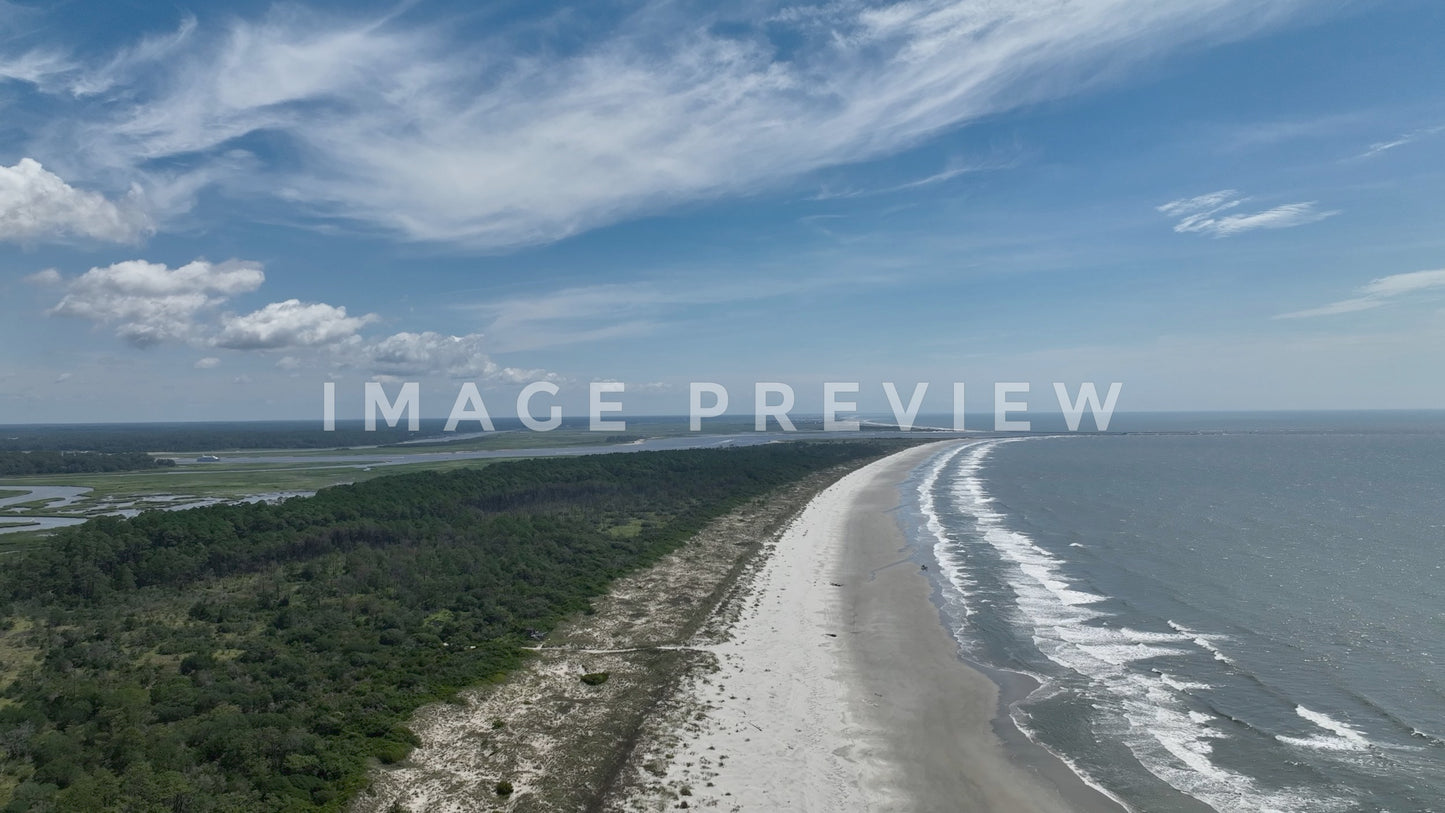 Stock photo Cherry Grove Beach North Myrtle Steve Tanner Stock