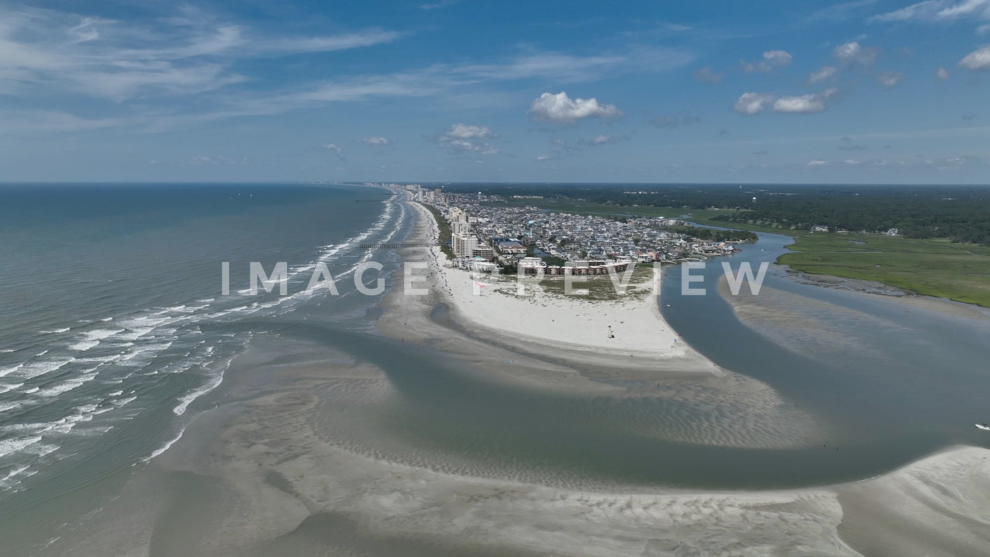 Stock photo Cherry Grove Beach North Myrtle Steve Tanner Stock