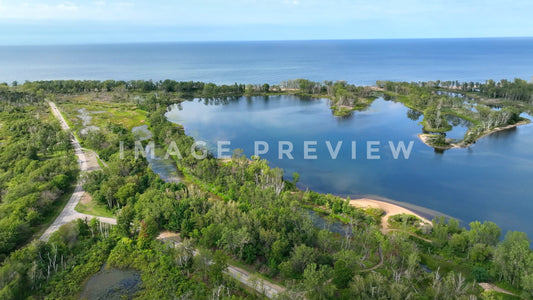 Stock photo Presque Isle Erie Pennsylvania