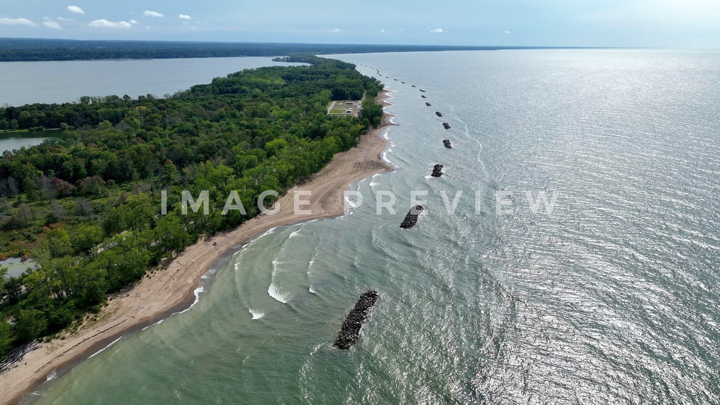 Stock photo Presque Isle Erie Pennsylvania