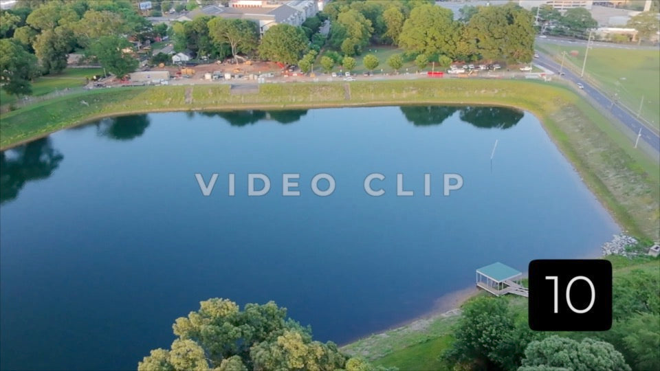 CLIP 10 - Atlanta, GA Vol. 3 - Lake Reservoir pan right
