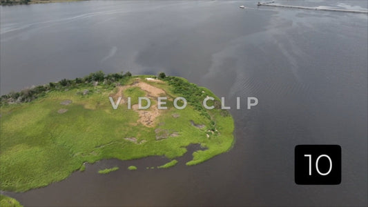 CLIP 10 - Wilmington, NC protected wildlife sanctuary on Cape Fear River