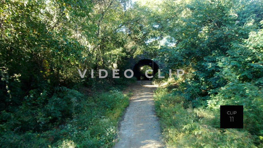 CLIP 11 - Atlanta, GA Beltline Bike trail through old train tunnel