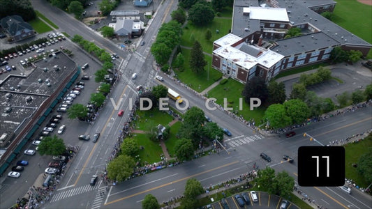 CLIP 11 - No Kings Protest at 12 Corners Plaza in Brighton, NY 06/14/25