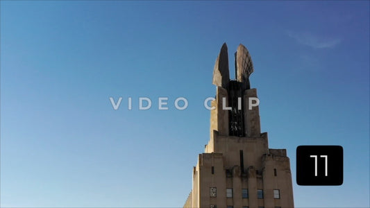 CLIP 11 - Rochester, NY Vol. 1 - Wings of Progress atop the Times Square building downtown