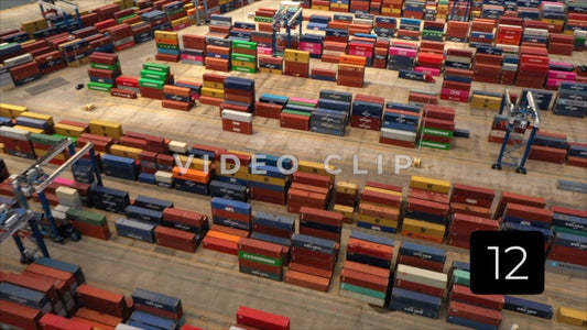 CLIP 12 - Charleston, SC low pass over daily operations at Port of Charleston