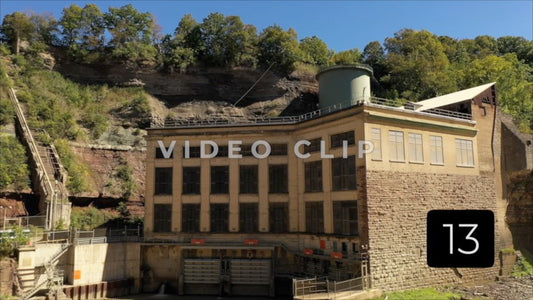 CLIP 13 - Rochester, NY Vol. 6 - power station at the base of Lower Falls