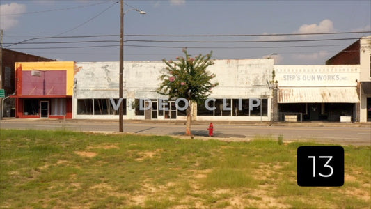 CLIP 13 - Hawkinsville, GA business closed downtown