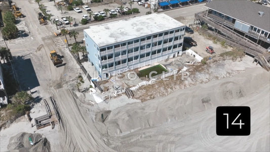 CLIP 14 - Surfside Garden City, SC property damage from Hurricane Ian
