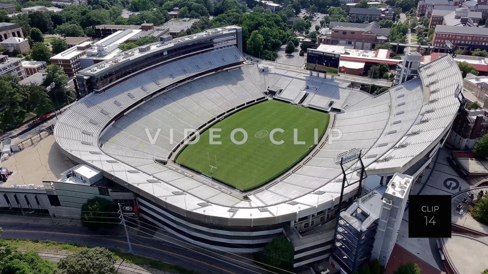CLIP 14 - Atlanta, GA Sanford Stadium University of Georgia UGA