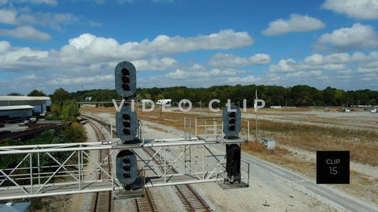 CLIP 15 - Atlanta, GA Train yard signal tower
