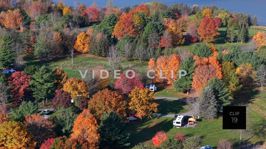 CLIP 19 - Tioga-Hammond Lakes, PA Ives Run Campground with RVs and campers