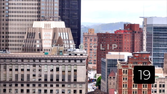 CLIP 19 - Pittsburgh, PA Vol. 2 - 7X of building architecture downtown