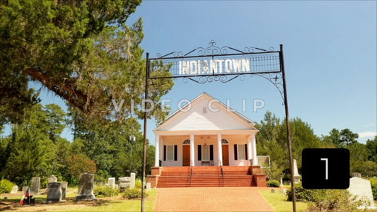 CLIP 1 - Indiantown Presbyterian Church flying under sign