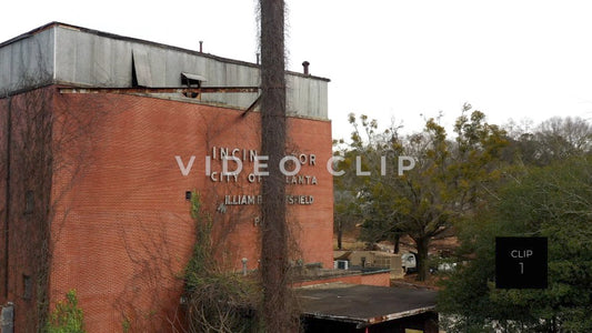 CLIP 1 - Atlanta, GA Incinerator building signage