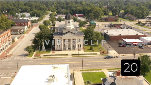 CLIP 20 - Hawkinsville, GA Pulaski County Courthouse