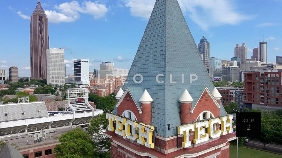 CLIP 2 - Atlanta, GA Georgia Tech Tower rotation