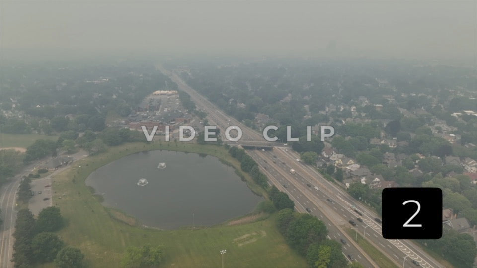CLIP 2 - Rochester, NY Vol. 8 - Smoke from Canada forest fire hangs over neighborhoods