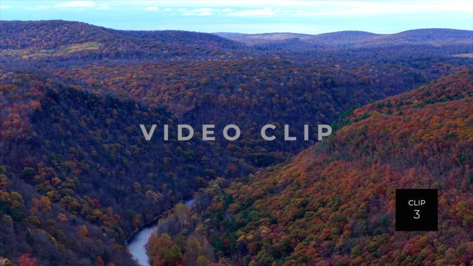 CLIP 3 - Pennsylvania Grand Canyon big view of mountain range
