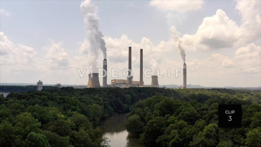 CLIP 3 - Plant Bowen, GA Industrial emissions from Coal-Fired power plant in Georgia