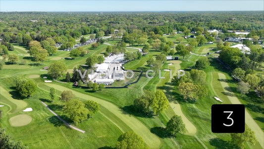 CLIP 3 - PGA Championship Golf Course at Oak Hill Country Club Pittsford, NY