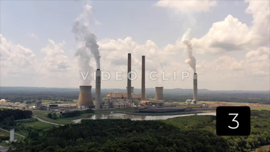 CLIP 3 - Plant Bowen, GA Industrial emissions from Coal-Fired power plant in Georgia