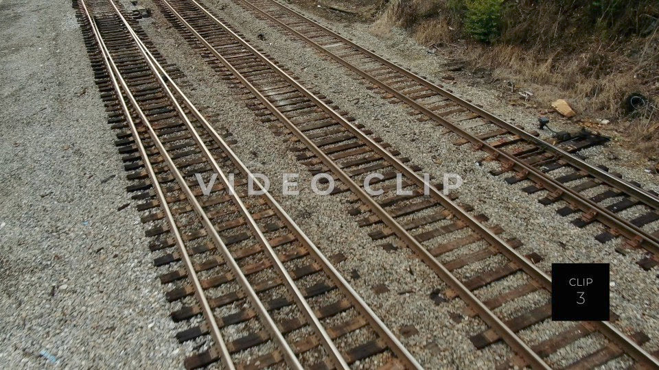 CLIP 3 - Atlanta, GA Railroad tracks