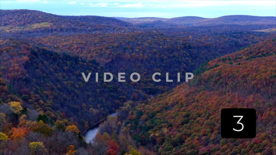 CLIP 3 - Pennsylvania Grand Canyon big view of mountain range
