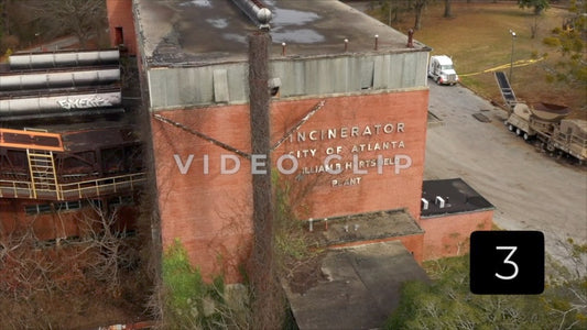 CLIP 3 - Atlanta, GA Incinerator building signage