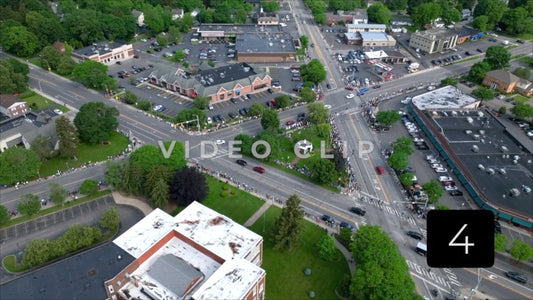 CLIP 4 - No Kings Protest at 12 Corners Plaza in Brighton, NY 06/14/25