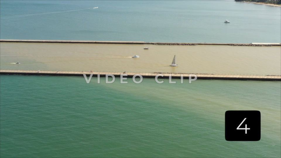 CLIP 4 - Rochester, NY Vol. 5 - Side track of Charlotte Pier on Lake Ontario at Genesee river