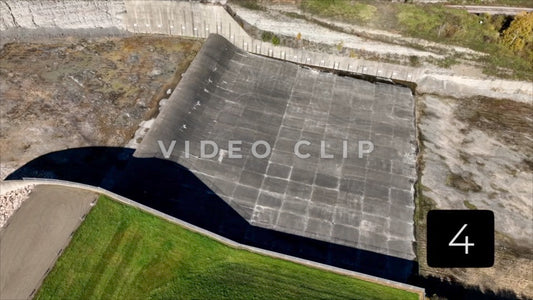 CLIP 4 - Tioga-Hammond Lakes, PA looking down on reservoir spillway