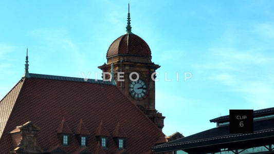 CLIP 6 - Richmond, VA close up of Richmond Main Street Station