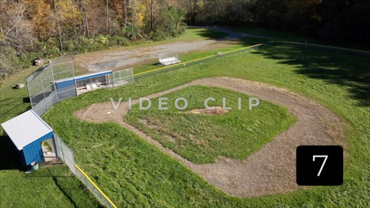 CLIP 7 - Tioga-Hammond Lakes, PA Field of dreams baseball field in small town of Tioga, PA