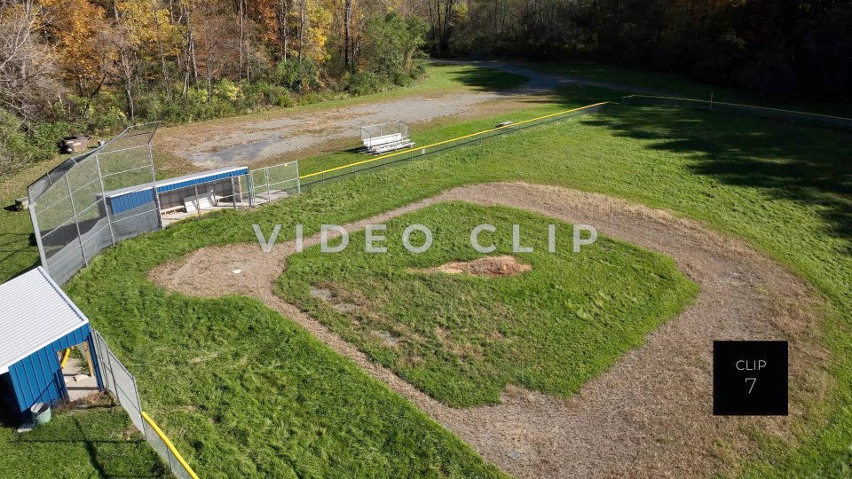 CLIP 7 - Tioga-Hammond Lakes, PA Field of dreams baseball field in small town of Tioga, PA