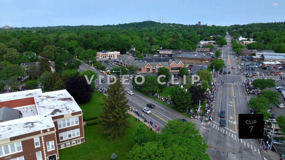 CLIP 7 - No Kings Protest at 12 Corners Plaza in Brighton, NY 06/14/25