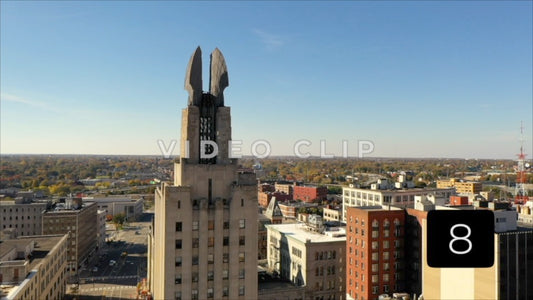 CLIP 8 - Rochester, NY Vol. 1 - historic Times Square building in downtown