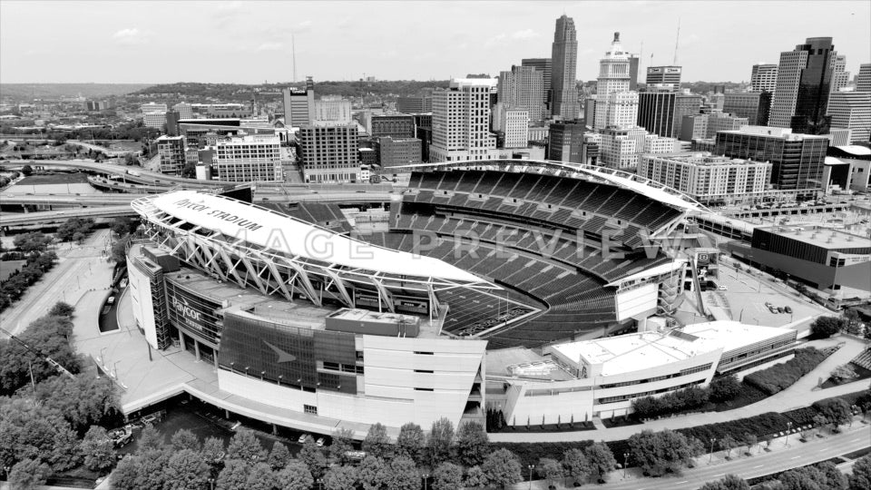 Stock photo 4k Still Frame - Cincinnati, Ohio Paycor Stadium for