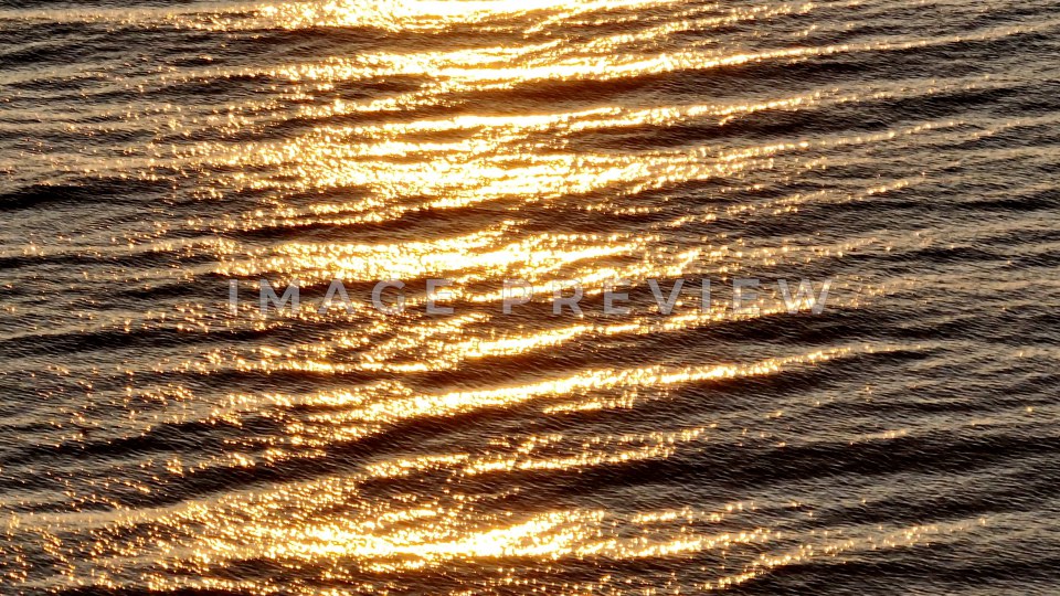 4k Still Frame - Pawleys Island, SC morning sunlight on gentle ocean waves