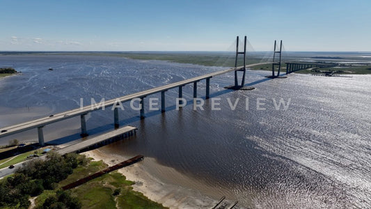 Brunswick, GA Sidney Lanier Bridge Georgia's tallest suspension bridge