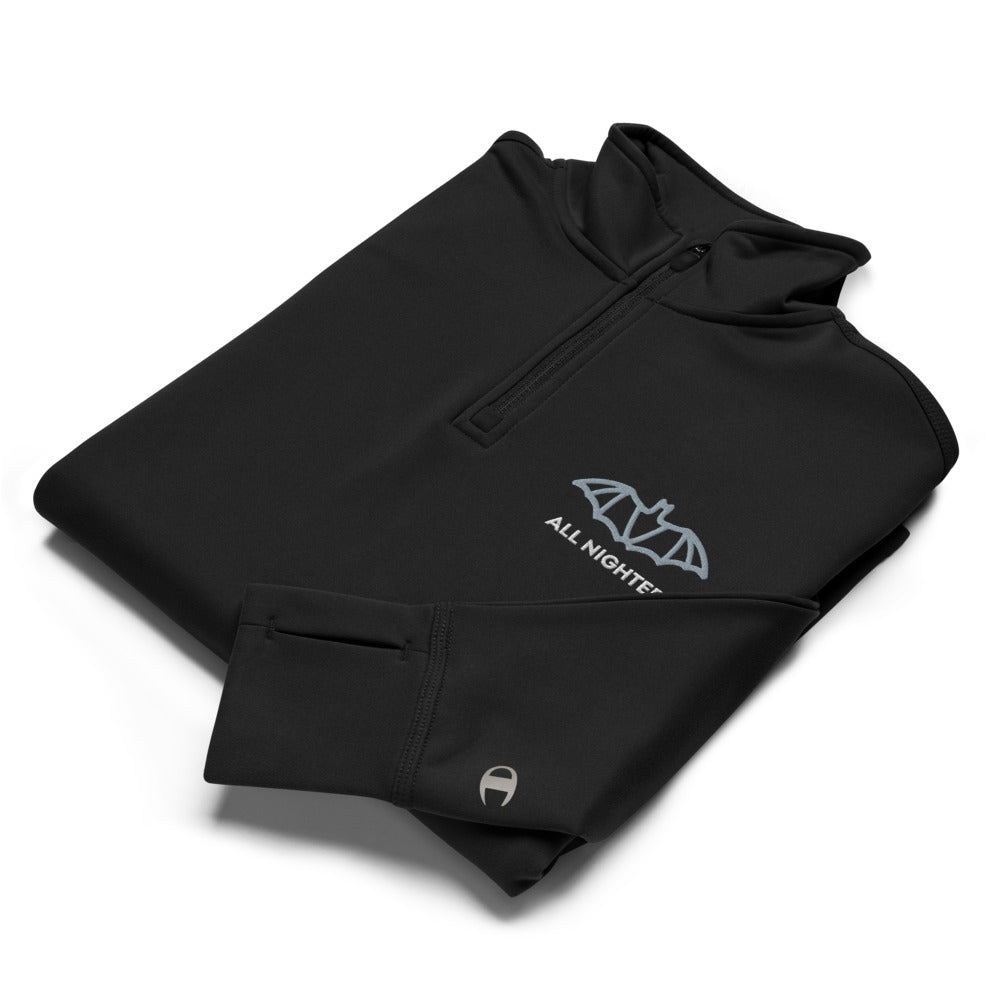 ALL NIGHTER BAT Premium Quarter zip Pullover