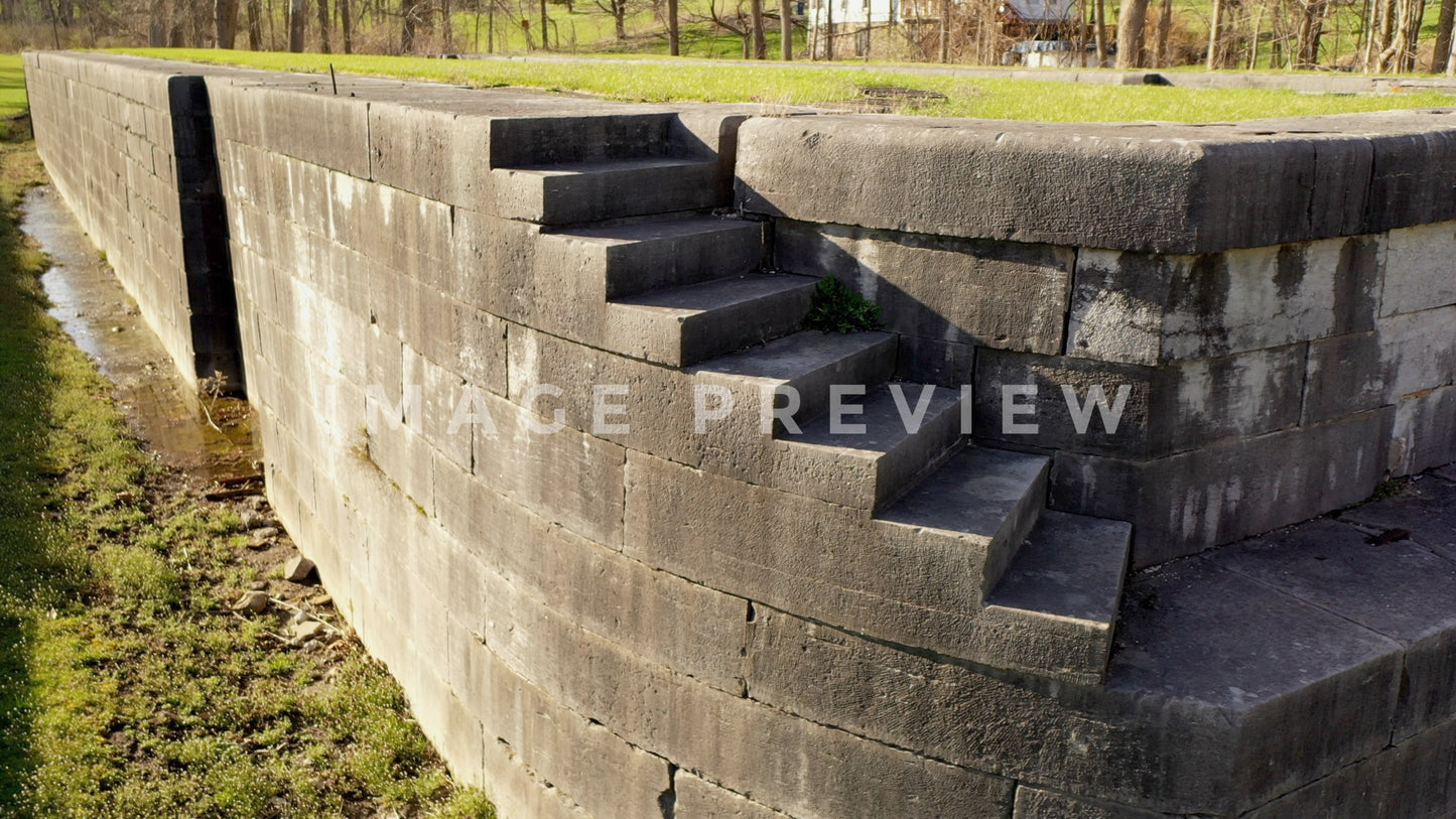 stock photo lock 60 steps