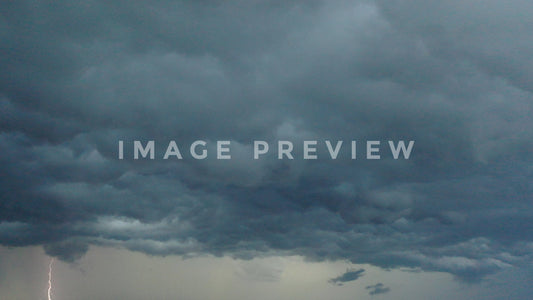 stock photo storm front with lightning