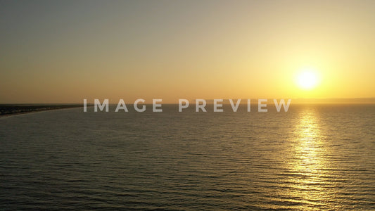 stock photo sunrise over peaceful ocean