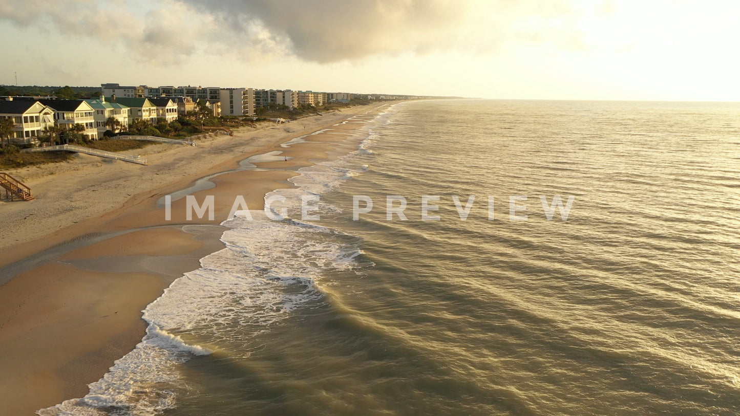 stock photo litchfield beach coastline sunrise