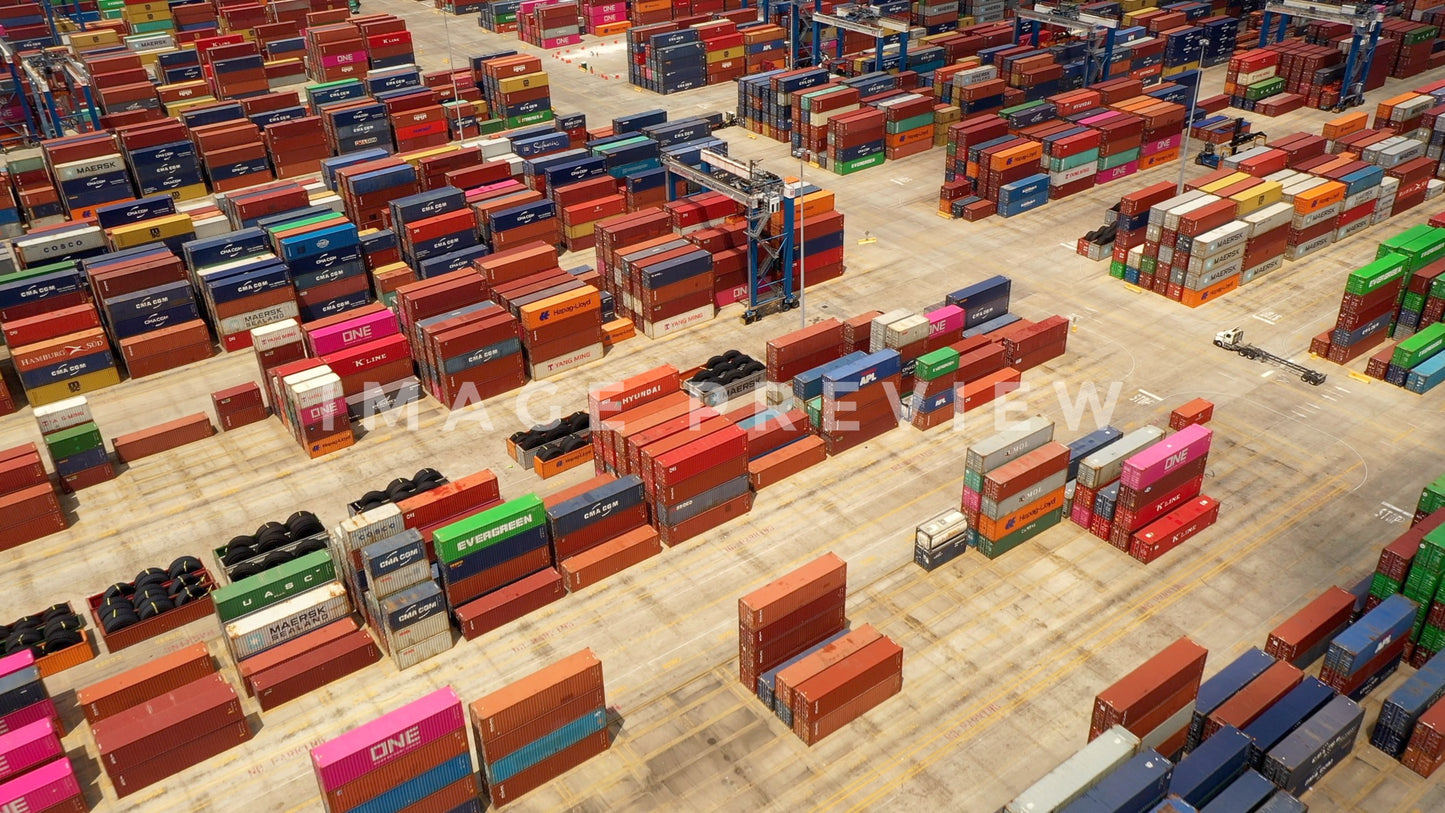 stock photo south carolina port charleston