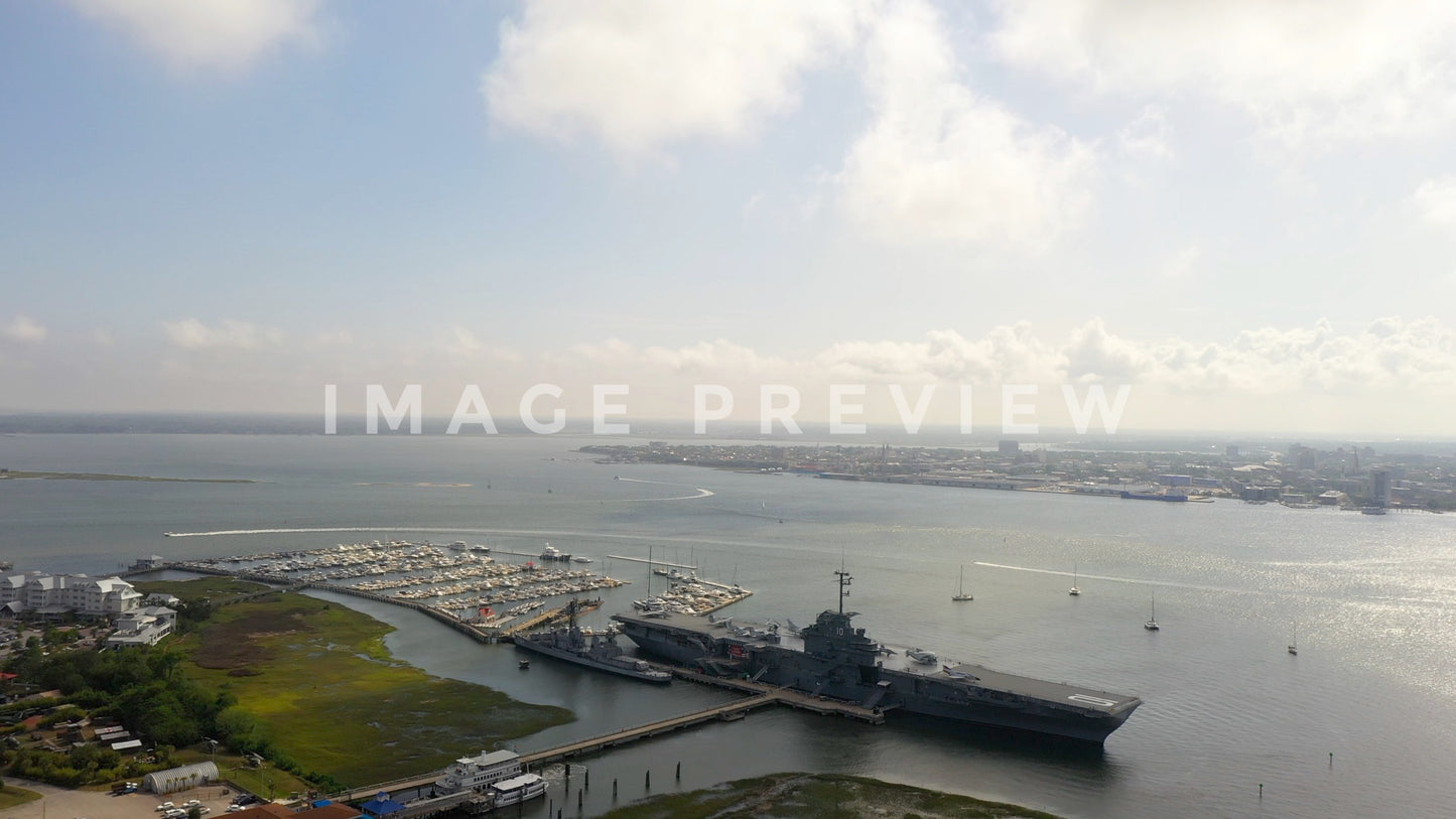 stock photo yorktown battleshop charleston sc