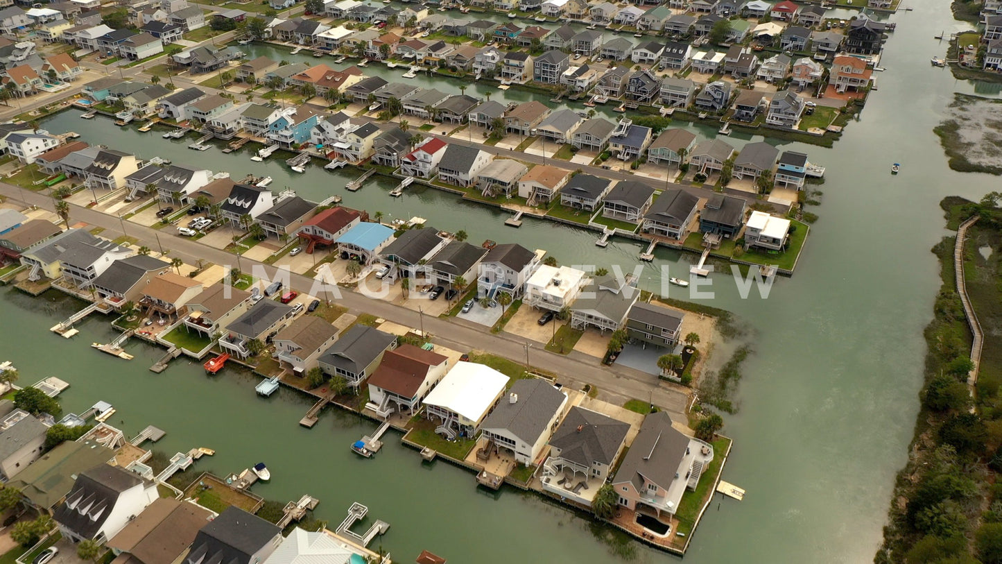 stock photo cherry grove beach sc